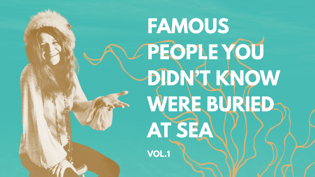 famous people buried at sea